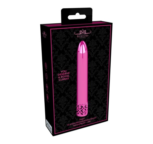 Shiny - Rechargeable ABS Bullet - Pink